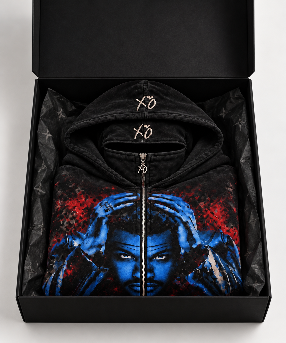 XO Mask Hoodie — Starboy Edition